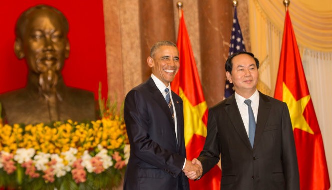Entretien Barack Obama - Tran Dai Quang - ảnh 1